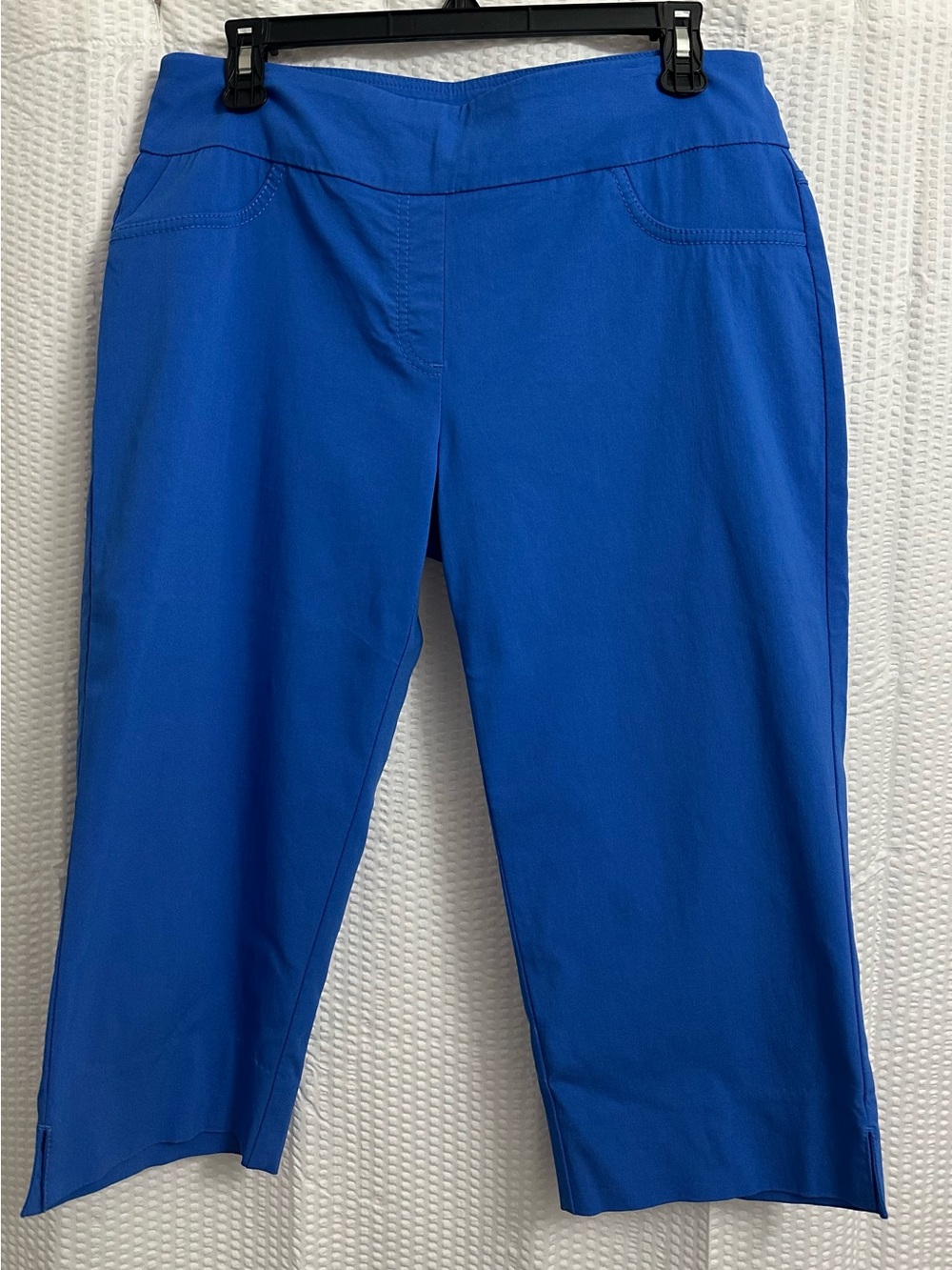 Ruby Rd. Blue Capri Pull-On Capri